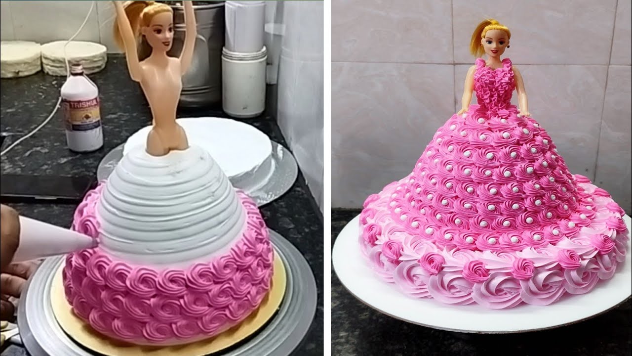 Creative Doll Cake Design Tutorial