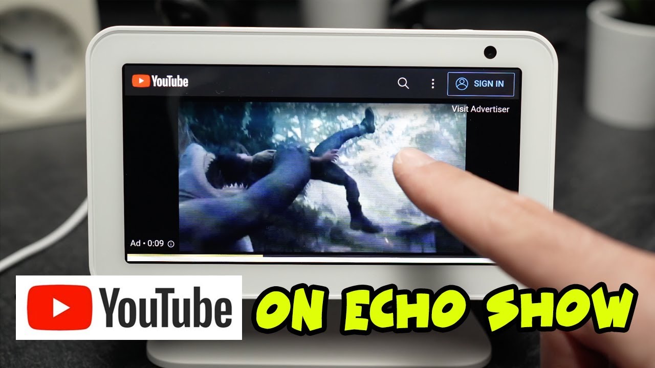 How to Watch YouTube on Echo Show 8