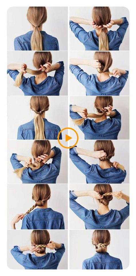 Quick and Simple Tutorials for Creating Bun Hairstyles