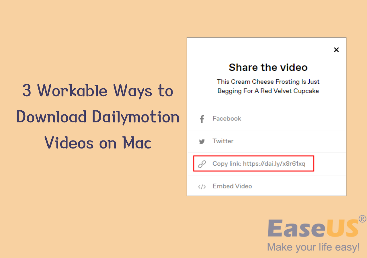 How to Download a Video from Dailymotion to Mac