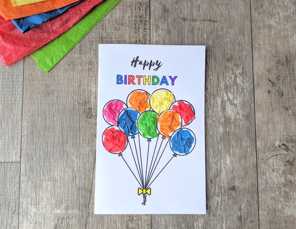 Free Printable Foldable Birthday Cards To Color