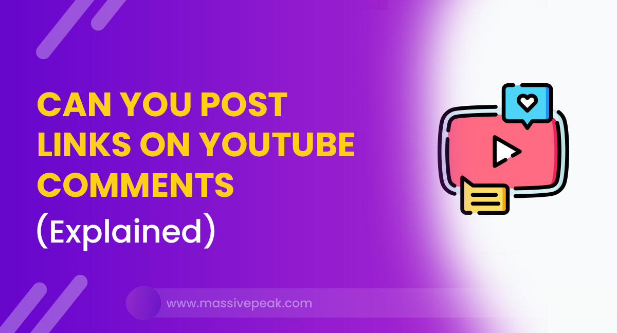 Rules and Best Practices for Posting Links in YouTube Comments