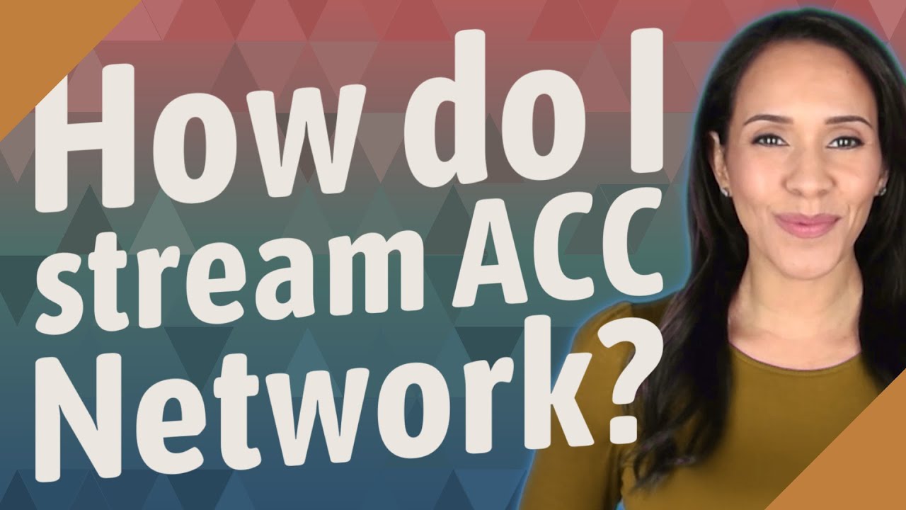 Finding the ACC Network on YouTube TV