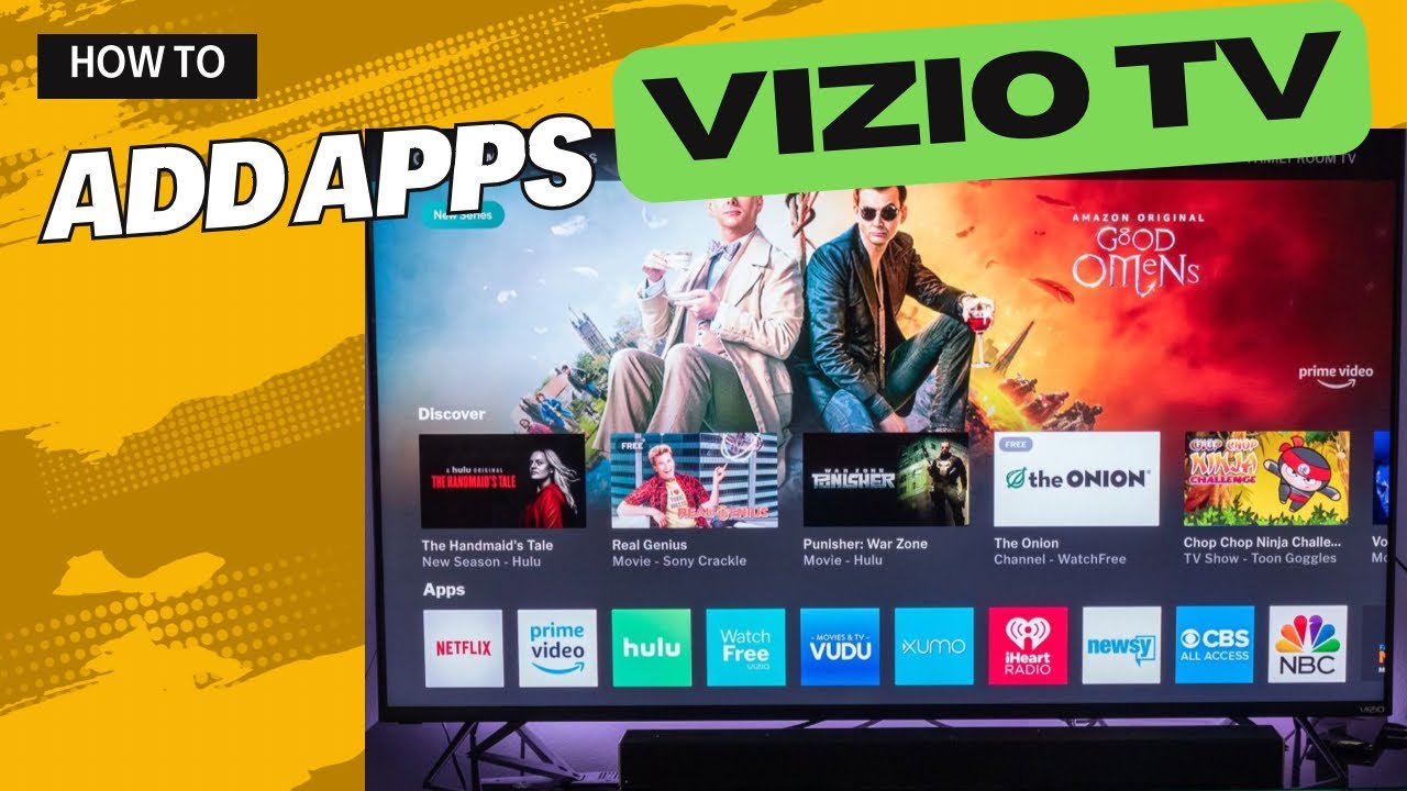 HOW TO ADD APPS TO VIZIO SMART TV  YouTube