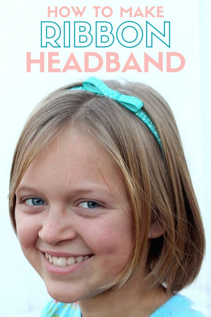 Make a cute ribbon headband to match any outfit A great kids craft 