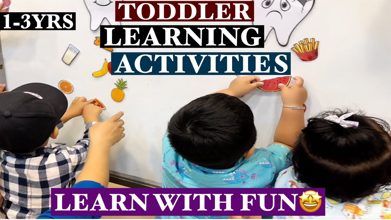 PLAYGROUP ACTIVITIES FOR KIDS  LEARN WITH FUN  AAYANS PLAYGROUP 