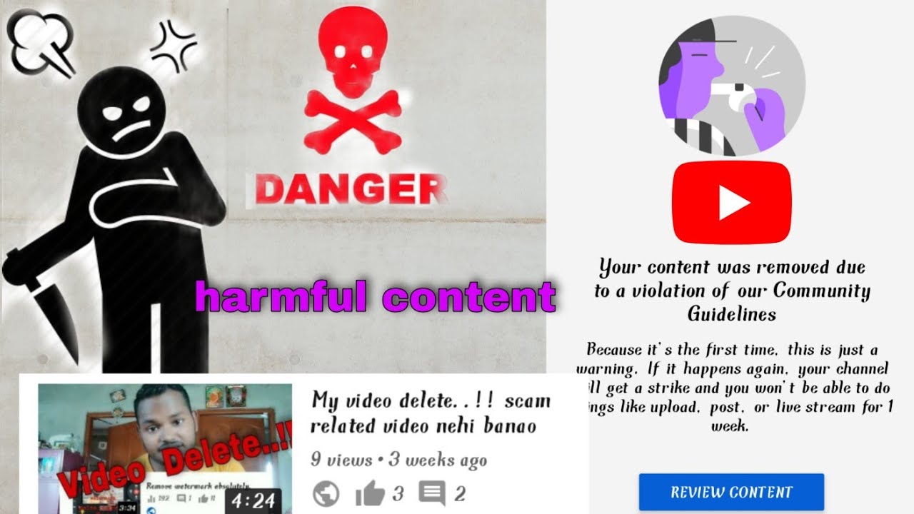 Harmful or Dangerous Content Policy Youtube community Guidelines  YouTube