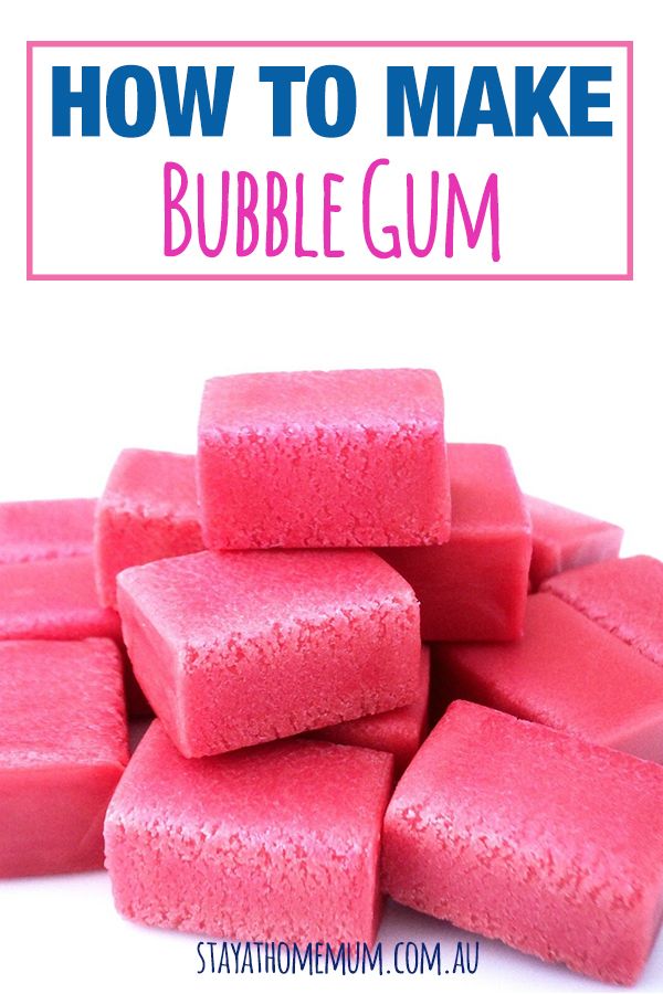 How to Make Bubble Gum at Home