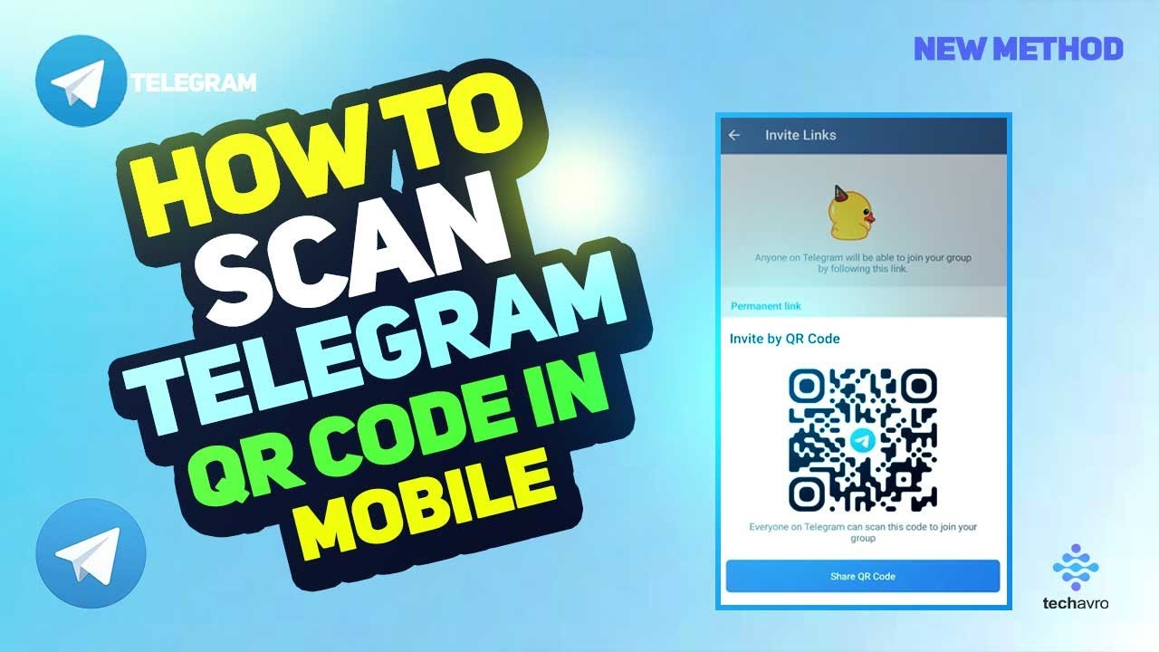 How to Scan Telegram QR Codes to Add Contacts