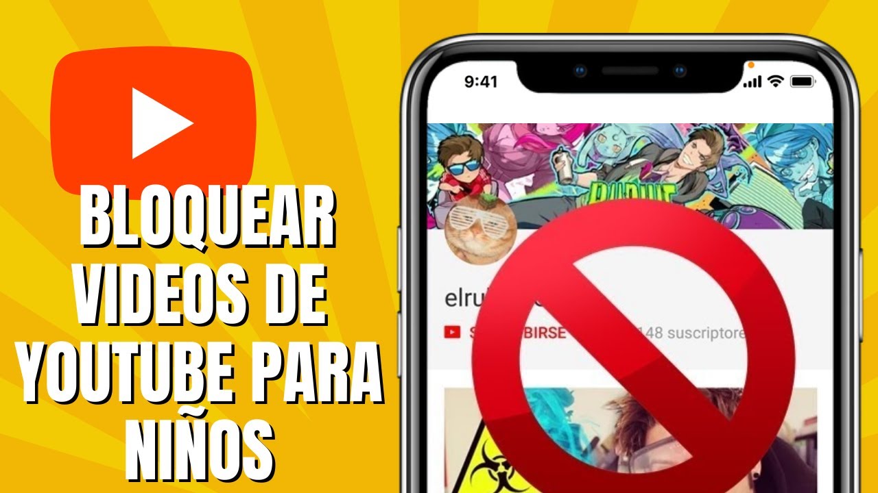 Cmo BLOQUEAR Vdeos De YOUTUBE Para Nios En El Celular  YouTube