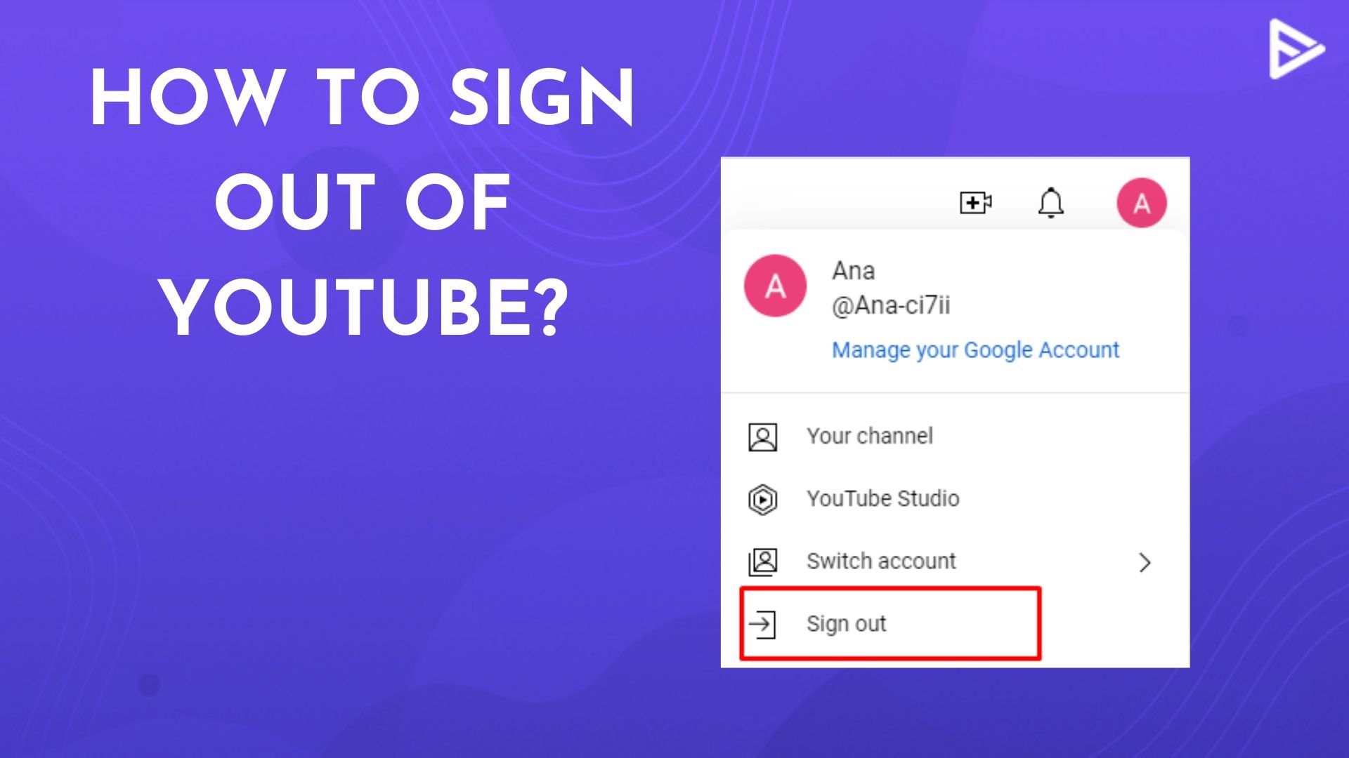 How to Sign Out of YouTube on TV Remotely