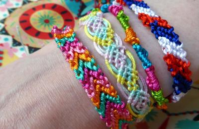 How to Make Bracelets at Home with Thread