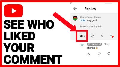 Discovering Who Liked Your YouTube Comment