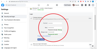 How to Change Your Facebook Password with Ease