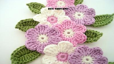 Easy Crochet Flowers Tutorial for Beginners