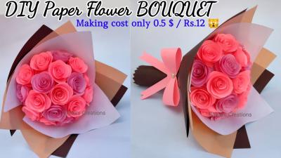 How to Create a Beautiful Paper Flower Bouquet