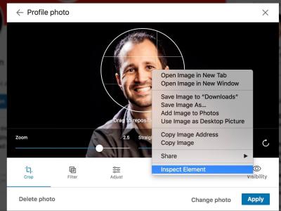 How to Download a Profile Picture from LinkedIn