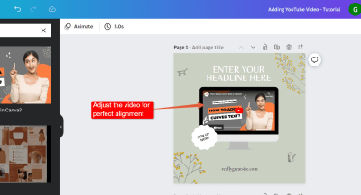 Effortlessly Add YouTube Videos to Your Canva Designs