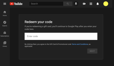 How to Enter Code for YouTube Premium Subscription and Activate Benefits