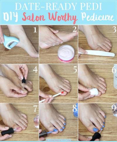 Step-by-Step Instructions for DIY Manicures and Pedicures at Home