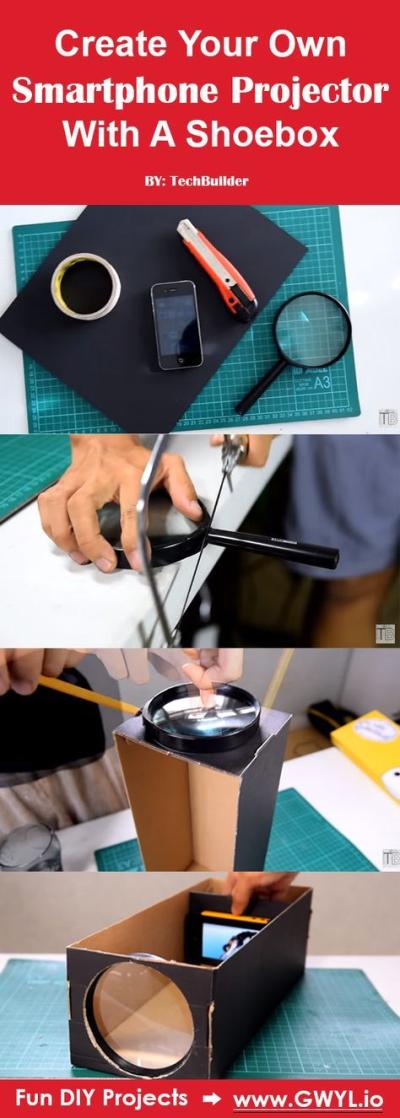 How to Create Your Own Smartphone Projector with This Simple DIY Guide