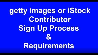 Registering and Contributing on iStock Made Easy