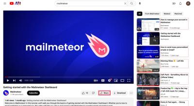 Effortlessly Share YouTube Videos via Email