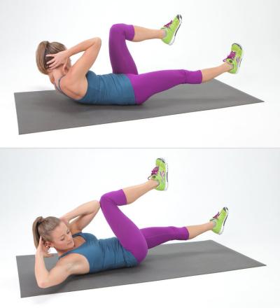 How to Do Bicycle Crunches on Dailymotion for Core Strength