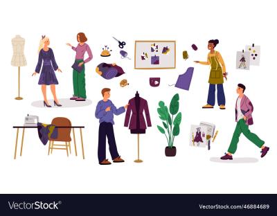 Creating Impactful Fashion Industry Graphics with VectorStock