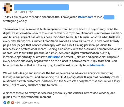 When to Announce a New Job on LinkedIn Insights from Reddit Users