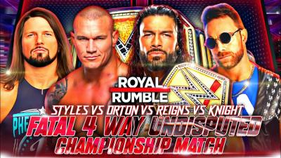 Fatal 4-Way Match Winner at the Royal Rumble – Recap