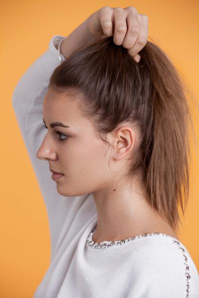 How to Create a Messy Bun with Long Hair