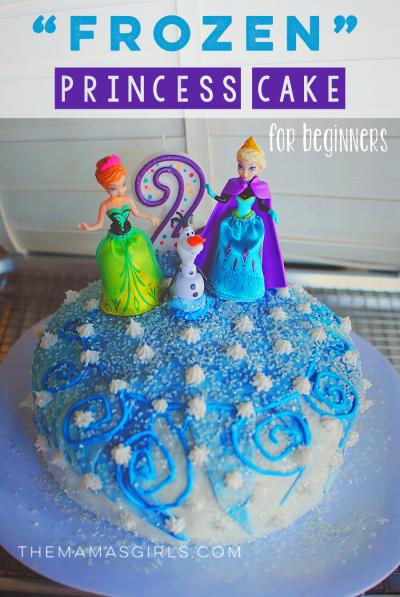 Fun and Easy Decorating Guide for a Frozen Princess Cake