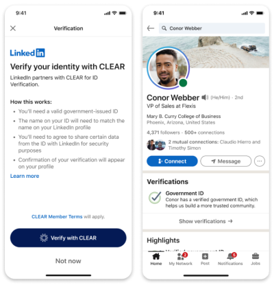 Understanding LinkedIn Profile Verification