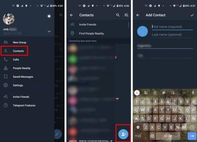 How to Add Contacts on Telegram Easily