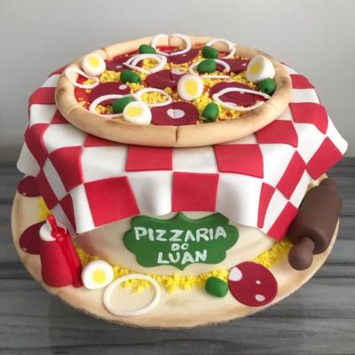 How to Make a Fun Pizza Cake Recipe