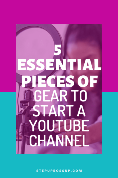 Essential Equipment Needed to Start Your YouTube Channel