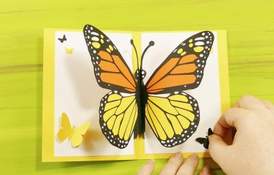 Crafting a Stunning Butterfly Pop-Up Card