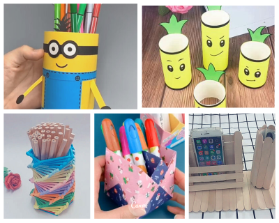 Creative Guide to Crafting a Paper Pencil Holder