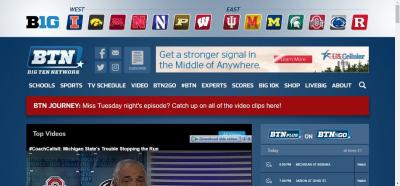 Accessing College Sports on YouTube TV and the Big Ten Network