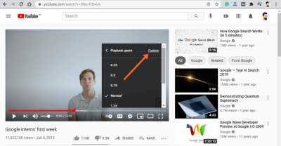 Adjusting Playback Speed for YouTube Videos on TV
