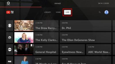 How to Record a Program on YouTube TV