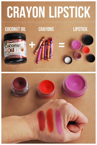 Lipstick from Crayons DIY Tutorials on Dailymotion