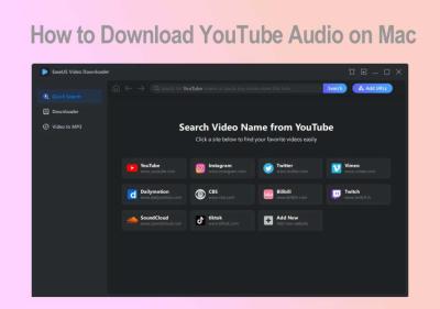 How to Download YouTube Audio to Mac