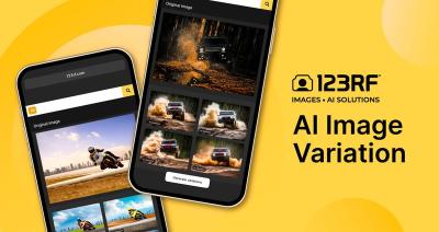 Creating Digital Ads with 123RF Stock Photos