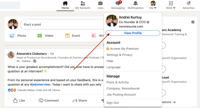 How to Upload a New Resume on LinkedIn