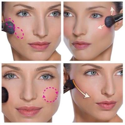 How to Apply Blush on Cheeks for Beginners