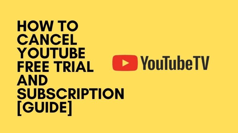 How to Cancel YouTube Free Trial and Subscription Guide  ViralTalky