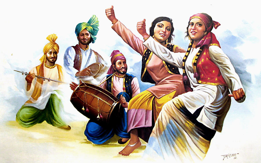 Bhangra Dance  Most Popular Punjabi Folk Dance in India  Utsavpedia