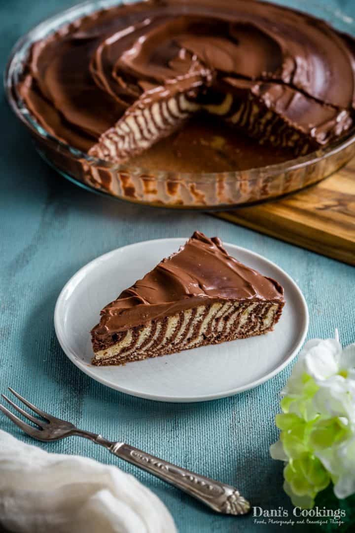 Easy Zebra Cake  Danis Cookings